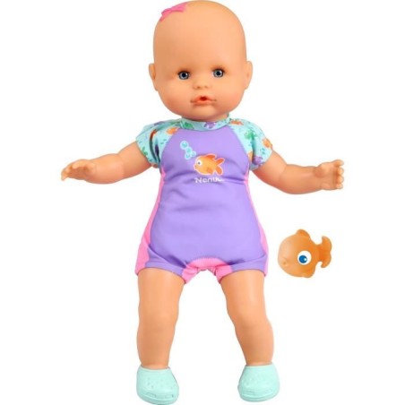 Poupon et son poisson - GPTOYS - NENUCO - Mon premier bain - NFN88 - 3
