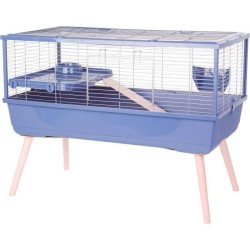 ZOLUX Cage grillagée rongeur surélevée pour cochon d'inde - 99 x 54