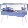 ZOLUX Cage grillagée rongeur surélevée pour cochon d'inde - 99 x 54