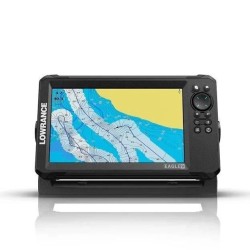 Combiné GPS sondeur - LOWRANCE - Eagle 9 - Sonde HDI - Écran IPS - R