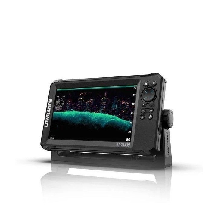 Combiné GPS sondeur - LOWRANCE - Eagle 9 - Sonde HDI - Écran IPS - Résistance IPX7 Combiné GPS sondeur - LOWRANCE - Eagle 9 - Sonde HDI - Écran IPS - Résistance IPX7