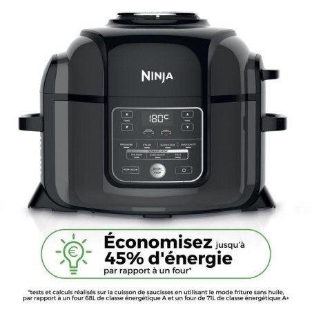 Multicuiseur NINJA - Foodi OP300EU - Capacité 6L - 7 programmes de cuisson - 1500W