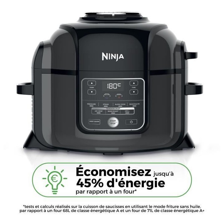 Multicuiseur NINJA - Foodi OP300EU - Capacité 6L - 7 programmes de cuisson - 1500W