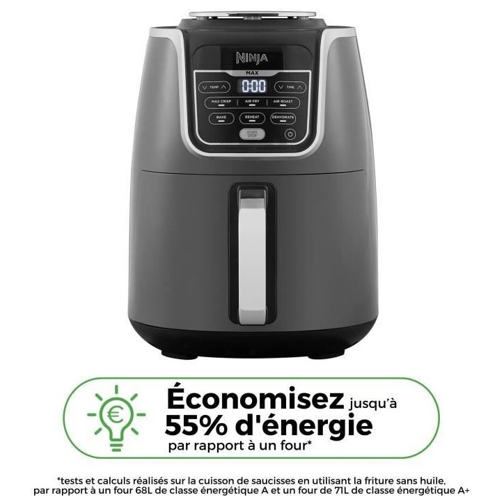 Friteuse sans huile NINJA - AF160EU - Capacité 5,2L - 6 programmes de cuisson - 1750W