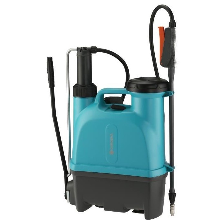 Pulvérisateur dorsal GARDENA 12L avec lance télescopique et filtre intégré Pulvérisateur dorsal GARDENA 12L avec lance télescopique et filtre intégré