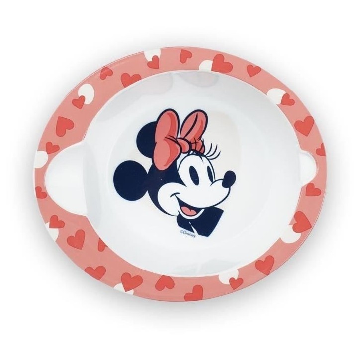 Set repas micro-ondes - THERMOBABY - 2 pieces - Bol et cuillere - Minnie