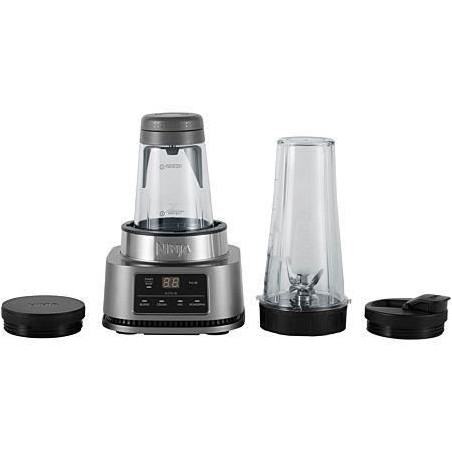 Blender 2-en-1 - NINJA - CB100EU - 1100 W - Tasse 700 ml - Bol 400 ml - Argent