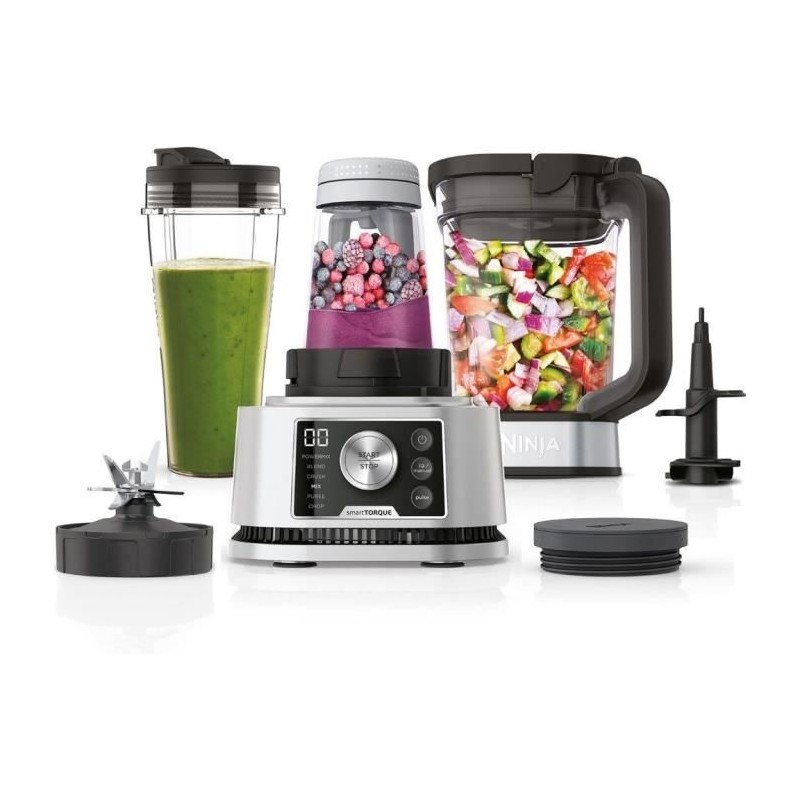 Blender Ninja Blender 3-en-1 Foodi Power Nutri CB350EU - programmes au Blender Ninja Blender 3-en-1 Foodi Power Nutri CB350EU - programmes au