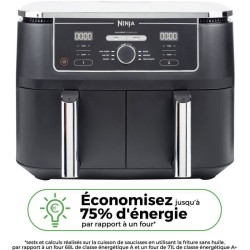 Friteuse sans huile NINJA - Foodi Max Dual Zone AF400EU - Capacité 9,