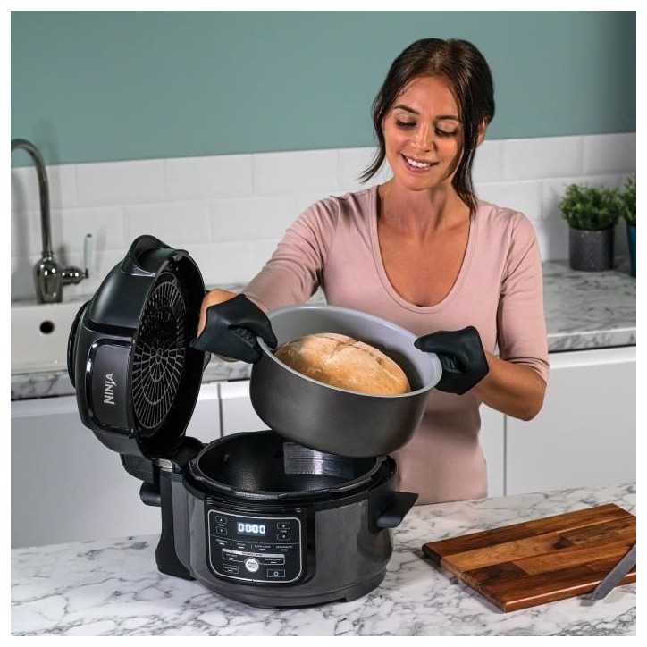 Multicuiseur NINJA - Foodi Mini OP100EU - Capacité 4,7L - 6 programmes de cuisson - 1460W Multicuiseur NINJA - Foodi Mini OP100EU - Capacité 4,7L - 6 programmes de cuisson - 1460W