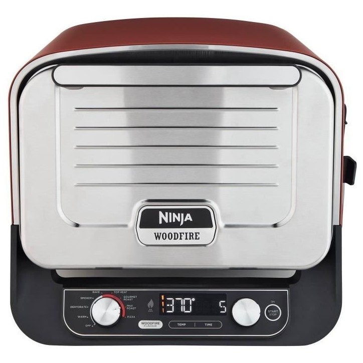 Four a pizza NINJA - Woodfire OO101EU - 8 programmes de cuisson - Jusqu'a 370°C - 2400W Four a pizza NINJA - Woodfire OO101EU - 8 programmes de cuisson - Jusqu'a 370°C - 2400W