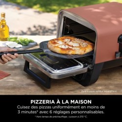 Four a pizza NINJA - Woodfire OO101EU - 8 programmes de cuisson - Jusq
