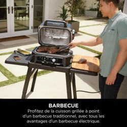 Barbecue électrique et fumoir NINJA - Woodfire Pro Connect XL OG901EU