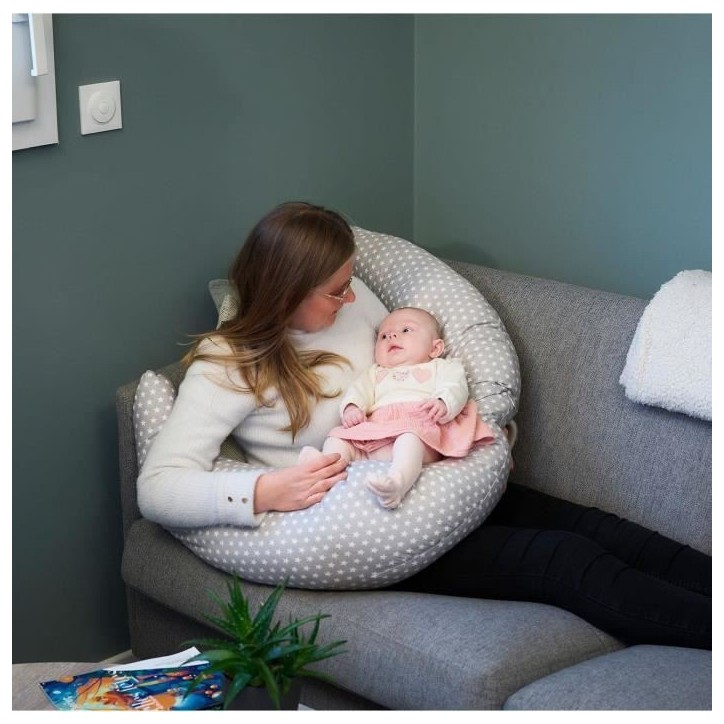 Coussin de maternité - THERMOBABY - Multi-usage - Pour grossesse et allaitement Coussin de maternité - THERMOBABY - Multi-usage - Pour grossesse et allaitement