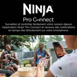 Barbecue électrique et fumoir NINJA - Woodfire Pro Connect XL OG901EU