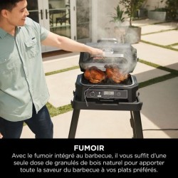 Barbecue électrique et fumoir NINJA - Woodfire Pro XL OG850EU - 4 pro