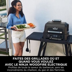 Barbecue électrique et fumoir NINJA - Woodfire Pro XL OG850EU - 4 pro
