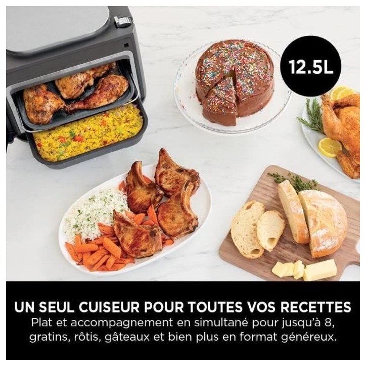 Multicuiseur NINJA - Combi SFP700EU - Capacité 12,5L - 12 programmes de cuisson - 1780W Multicuiseur NINJA - Combi SFP700EU - Capacité 12,5L - 12 programmes de cuisson - 1780W