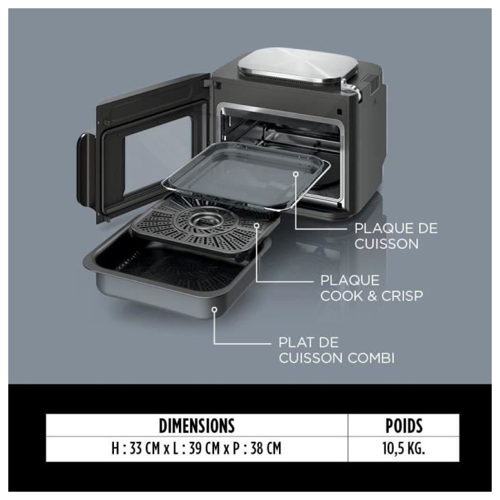 Multicuiseur NINJA - Combi SFP700EU - Capacité 12,5L - 12 programmes de cuisson - 1780W Multicuiseur NINJA - Combi SFP700EU - Capacité 12,5L - 12 programmes de cuisson - 1780W