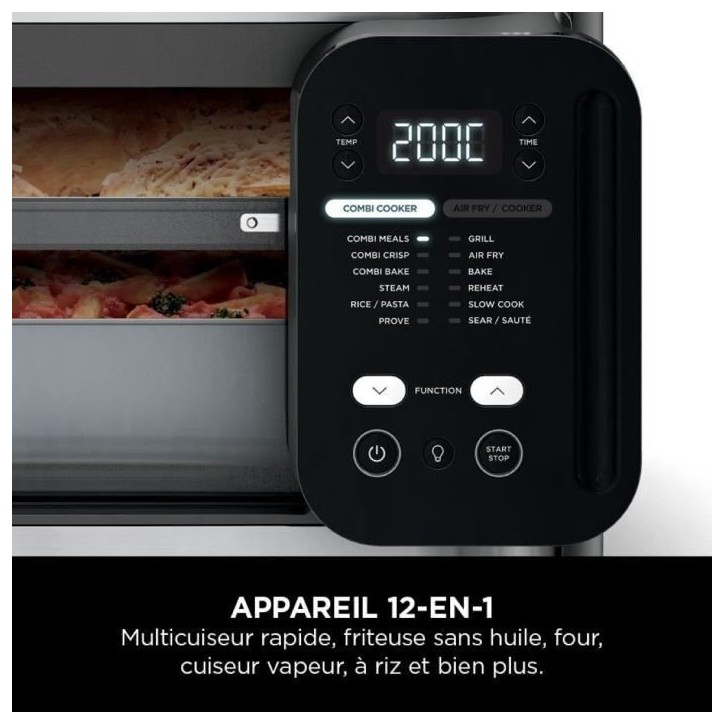 Multicuiseur NINJA - Combi SFP700EU - Capacité 12,5L - 12 programmes de cuisson - 1780W Multicuiseur NINJA - Combi SFP700EU - Capacité 12,5L - 12 programmes de cuisson - 1780W
