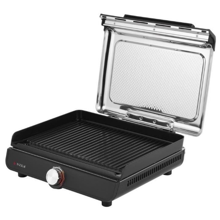 Grill et plancha NINJA - Sizzle GR101EU - Surface 34x8x13,5cm - Jusqu'a 260°C