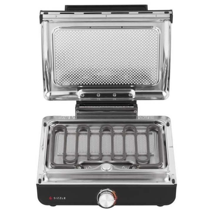 Grill et plancha NINJA - Sizzle GR101EU - Surface 34x8x13,5cm - Jusqu'a 260°C