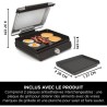 Grill et plancha NINJA - Sizzle GR101EU - Surface 34x8x13,5cm - Jusqu'