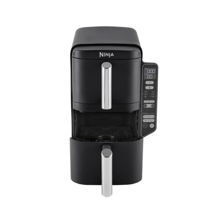 Friteuse sans huile NINJA - Double Stack SL300EU - Capacité 7,6L - 6 programmes de cuisson - 2470W Friteuse sans huile NINJA - Double Stack SL300EU - Capacité 7,6L - 6 programmes de cuisson - 2470W