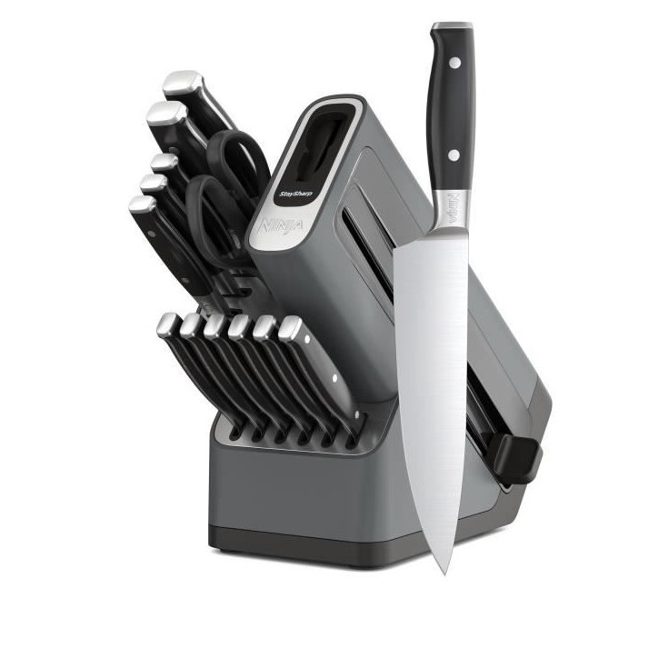 Jeu de 14 couteaux NINJA StaySharp - Acier inoxydables - K62014EUUK Jeu de 14 couteaux NINJA StaySharp - Acier inoxydables - K62014EUUK
