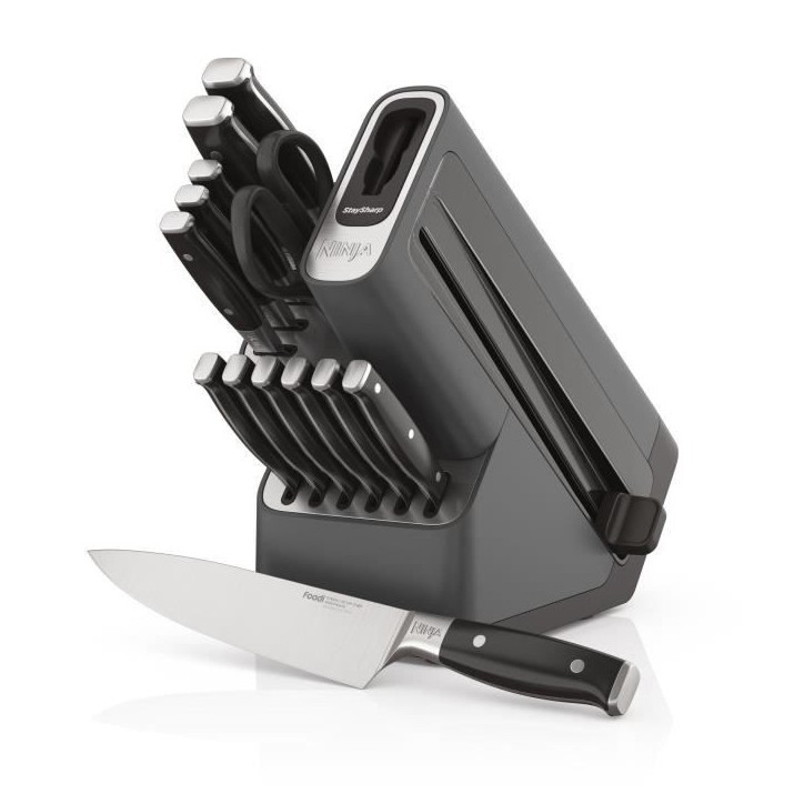 Jeu de 14 couteaux NINJA StaySharp - Acier inoxydables - K62014EUUK Jeu de 14 couteaux NINJA StaySharp - Acier inoxydables - K62014EUUK