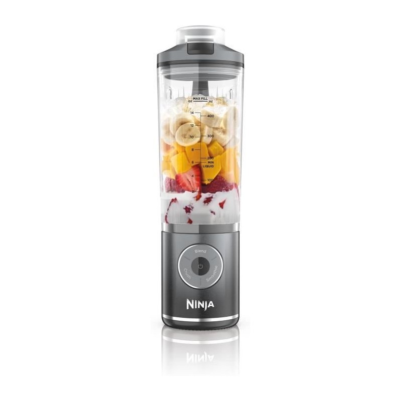 Blender portable NINJA Blast Max - BC251EUGY - bol 530 ml - autonomie Blender portable NINJA Blast Max - BC251EUGY - bol 530 ml - autonomie