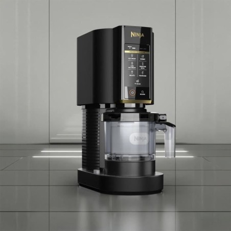 Machine a glaçes NINJA - Creami NC302EUBG - 7 programmes - 2 pots inclus 493ml - Édition limitée Noir/Or
