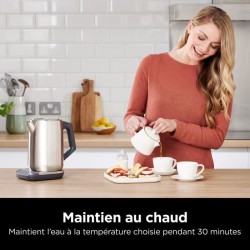 Bouilloire - NINJA - KT201EU - 3000 W - 1,7 L - Socle 360° - Tempéra