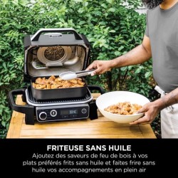 Barbecue électrique et fumoir NINJA - Woodfire OG701EU - 7 programmes