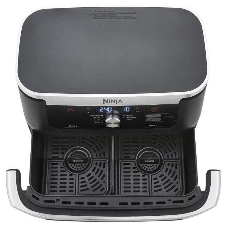 Friteuse sans huile NINJA - Foodi Flex AF500EU - Capacité 10,4L - 7 programmes de cuisson - 2470W Friteuse sans huile NINJA - Foodi Flex AF500EU - Capacité 10,4L - 7 programmes de cuisson - 2470W