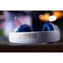Casque gaming filaire - KONIX - Micro 45° - Câble 1,5 m - Blanc et b