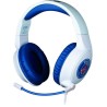Casque gaming filaire - KONIX - Micro 45° - Câble 1,5 m - Blanc et b
