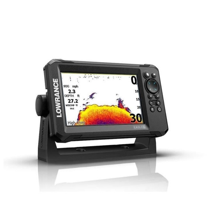 Combiné GPS sondeur - LOWRANCE - Eagle 7 - Sonde 83/200 HDI - Écran IPS - FishReveal™ Combiné GPS sondeur - LOWRANCE - Eagle 7 - Sonde 83/200 HDI - Écran IPS - FishReveal™