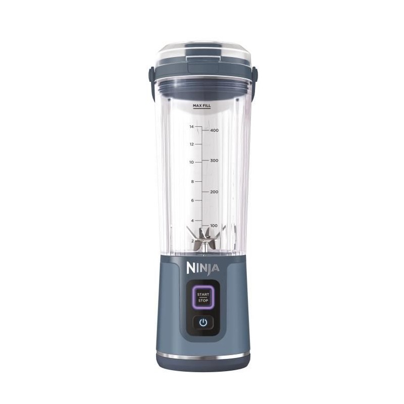 Mixeur - NINJA - BC151EUNV - 14.4 W - Sans fil - Bleu Mixeur - NINJA - BC151EUNV - 14.4 W - Sans fil - Bleu