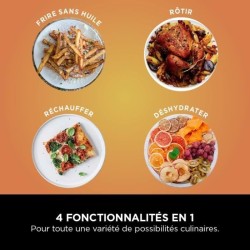 Friteuse sans huile NINJA - Pro AF140EU - Capacité 4,7L - 4 programme