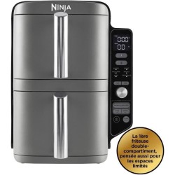 Friteuse sans huile NINJA - Double Stack XL SL400EU - Capacité 9,5L -