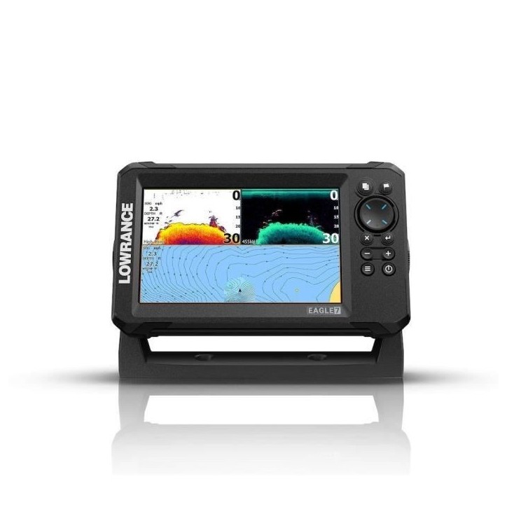Combiné GPS sondeur - LOWRANCE - Eagle 7 - Sonde 83/200 HDI - Écran IPS - FishReveal™ Combiné GPS sondeur - LOWRANCE - Eagle 7 - Sonde 83/200 HDI - Écran IPS - FishReveal™