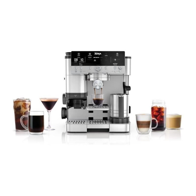 Machine a café - NINJA - ES601EU Luxe Premier - 1650 W - 2 Litres - A