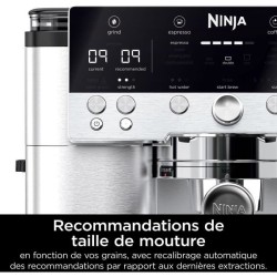 Machine a café - NINJA - ES601EU Luxe Premier - 1650 W - 2 Litres - A