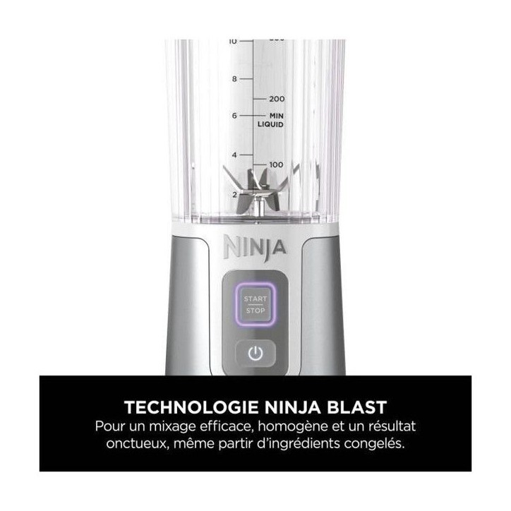 Blender portable sans fil NINJA Blast - Blanc - BC151EUWH Blender portable sans fil NINJA Blast - Blanc - BC151EUWH