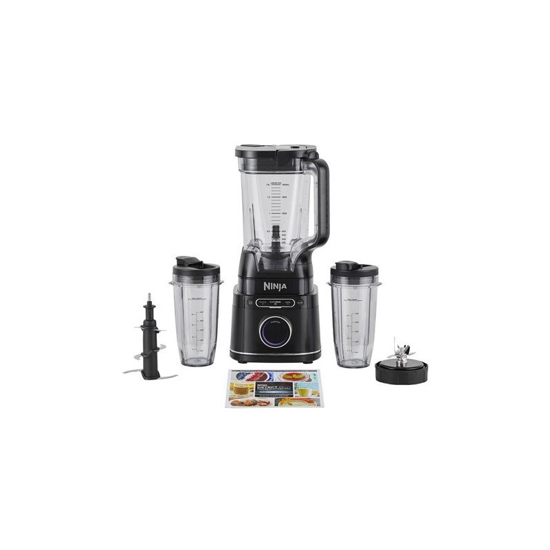 Mixeur Ninja Detect Power Blender Pro 1200W - 2-en-1 - 2L - 15 modes -