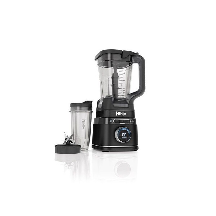 Mixeur Ninja Detect Power Blender Pro 1200W - 2-en-1 - 2L - 15 modes - 10 vitesses - Noir