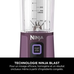Blender portable Ninja Blast - BC151EUPR - bol 530 ml - autonomie 2h -