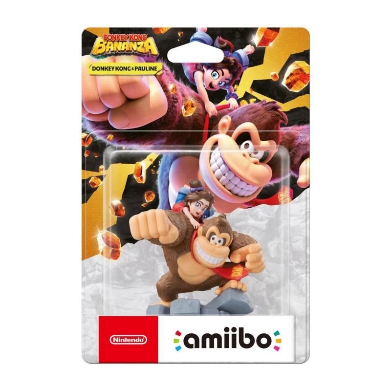 Figurine Amiibo - Donkey Kong & Pauline • Collection Donkey Kong Figurine Amiibo - Donkey Kong & Pauline • Collection Donkey Kong