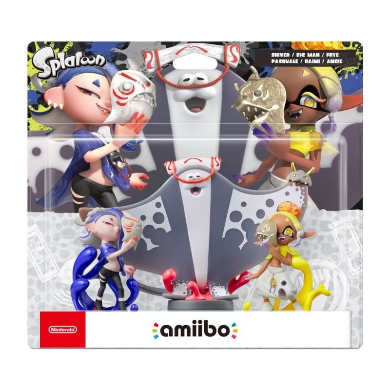 Figurine Amiibo - Pasquale, Raimi & Angie • Collection Splatoon Figurine Amiibo - Pasquale, Raimi & Angie • Collection Splatoon
